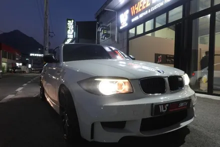 고양휠도색 휠스미스 BMW 1시리즈 프라즈마 블랙 휠 도색 시공기 / 남양주, 구리, 의정부, 서울 노원