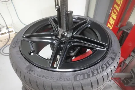 [강북,강동,강남 휠 도색 및 휠 복원] 벤츠 cla45AMG 블랙 반무광 휠 도색 작업 후기 / 남양주, 구리, 의정부, 서울 노원