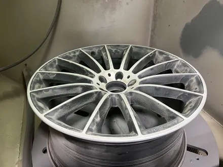 [벤츠 cls450 휠 복원 및 휠 도색 전문 업체 휠스미스] 벤츠 cls450 20인치 마차 휠 다이아몬드 컷팅 휠 복원 작업 후기 / 남양주, 구리, 의정부, 서울 노원