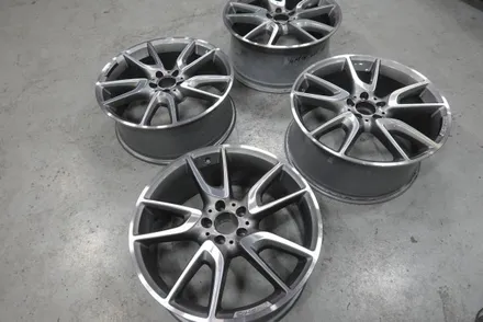 벤츠휠복원 휠스미스 벤츠 E43 AMG  다이아컷팅 휠 복원 수리 작업 후기! / 남양주, 구리, 의정부, 서울 노원