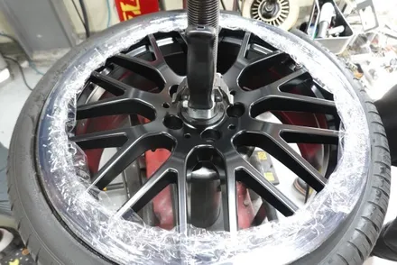 동탄휠복원 휠스미스 벤츠 A45 AMG 매트 블랙 휠 도색 작업 후기! / 남양주, 구리, 의정부, 서울 노원