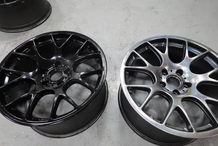 판교 휠도색 BMW 5시리즈 프라즈마 블랙 휠 도색 시공 후기! / 남양주, 구리, 의정부, 서울 노원