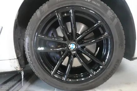 성동구휠도색 휠스미스 BMW 5시리즈 블랙 유광 휠 도색 시공 후기! / 남양주, 구리, 의정부, 서울 노원