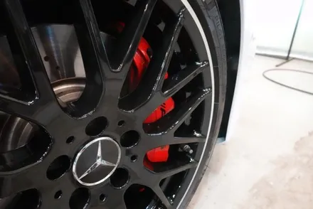 벤츠 cla45s amg 블랙유광투톤 도색작업 / 남양주, 구리, 의정부, 서울 노원