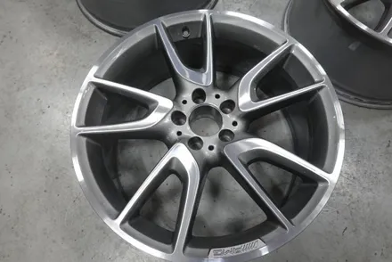 벤츠휠복원 휠스미스 벤츠 E43 AMG  다이아컷팅 휠 복원 수리 작업 후기! / 남양주, 구리, 의정부, 서울 노원