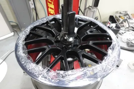 일산휠도색 휠스미스 벤츠 C63 AMG 블랙 반 무광 휠 도색 시공 후기! / 남양주, 구리, 의정부, 서울 노원