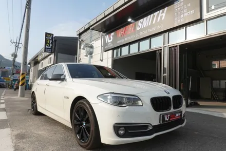 용인휠도색 휠스미스 BMW 5시리즈 매트 블랙 휠 도색 작업후기! / 남양주, 구리, 의정부, 서울 노원