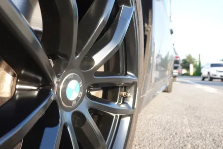 [서울 경기 강북 노원 휠복원 휠도색]bmw 520d 블랙반무광 휠도색 / 남양주, 구리, 의정부, 서울 노원