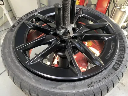 [강북,강동,강남 휠 도색 및 휠 복원] 벤츠 c43AMG 블랙 반무광 휠 도색 및 휠 복원 작업 후기 / 남양주, 구리, 의정부, 서울 노원
