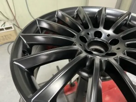벤츠 cls400d 블랙 반무광 휠도색 및 휠복원 작업 후기 / 남양주, 구리, 의정부, 서울 노원