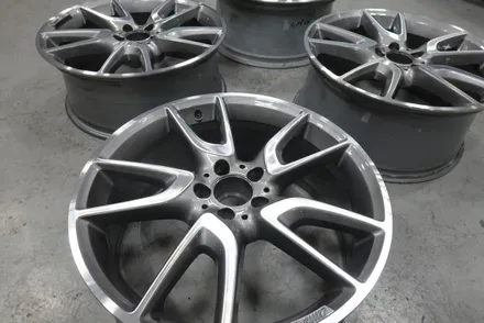 벤츠휠복원 휠스미스 벤츠 E43 AMG  다이아컷팅 휠 복원 수리 작업 후기! / 남양주, 구리, 의정부, 서울 노원