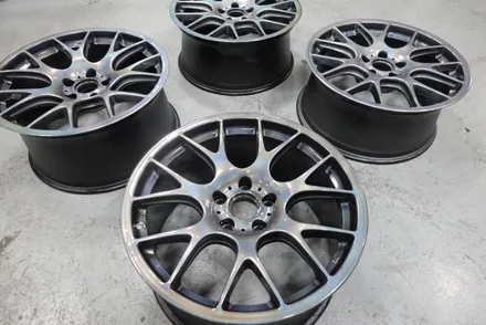 판교 휠도색 BMW 5시리즈 프라즈마 블랙 휠 도색 시공 후기! / 남양주, 구리, 의정부, 서울 노원