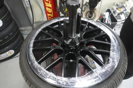 분당휠도색 휠스미스 벤츠 A45 AMG 매트블랙 휠 도색 작업후기! / 남양주, 구리, 의정부, 서울 노원
