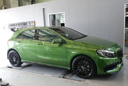 서초휠도색 휠스미스 벤츠A45 AMG 매트블랙 휠도색 작업후기 / 남양주, 구리, 의정부, 서울 노원