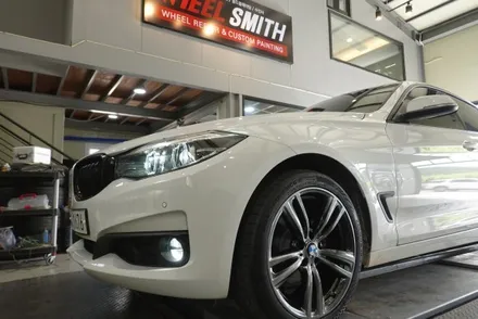 휠복원업체 휠스미스 BMW GT 고스트크롬 휠 도색 시공 후기 / 남양주, 구리, 의정부, 서울 노원