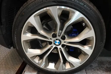 휠기스복원 휠스미스 BMW X6 다이아컷팅 휠 복원 수리 작업후기! / 남양주, 구리, 의정부, 서울 노원
