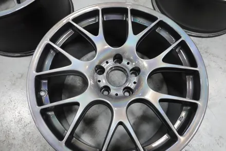 판교 휠도색 BMW 5시리즈 프라즈마 블랙 휠 도색 시공 후기! / 남양주, 구리, 의정부, 서울 노원