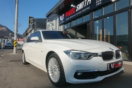 자동차휠수리 휠스미스 BMW 320I 순정 실버 휠 복원 작업 후기! / 남양주, 구리, 의정부, 서울 노원