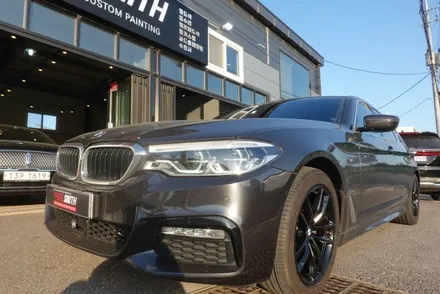 [서울 경기 강북 노원 휠복원 휠도색]bmw 520d 블랙반무광 휠도색 / 남양주, 구리, 의정부, 서울 노원