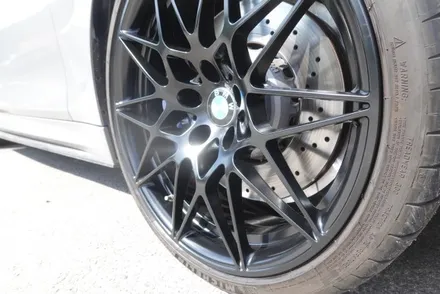 [서울 경기 강남 휠도색]bmw m4 블랙 반무광 휠도색 / 남양주, 구리, 의정부, 서울 노원