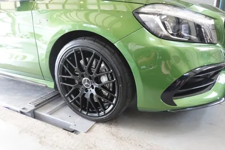 서초휠도색 휠스미스 벤츠A45 AMG 매트블랙 휠도색 작업후기 / 남양주, 구리, 의정부, 서울 노원