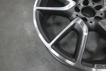 벤츠휠복원 휠스미스 벤츠 E43 AMG  다이아컷팅 휠 복원 수리 작업 후기! / 남양주, 구리, 의정부, 서울 노원
