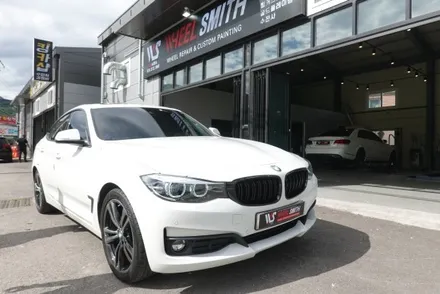 휠복원업체 휠스미스 BMW GT 고스트크롬 휠 도색 시공 후기 / 남양주, 구리, 의정부, 서울 노원