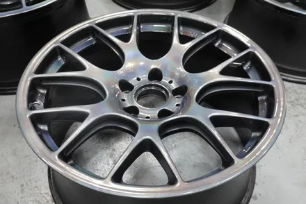 판교 휠도색 BMW 5시리즈 프라즈마 블랙 휠 도색 시공 후기! / 남양주, 구리, 의정부, 서울 노원