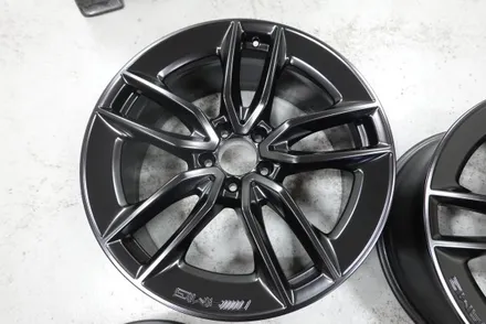 [휠스미스] 벤츠 E53AMG 블랙반무광 휠도색 및 캘리퍼 세라믹 골드 도색 / 남양주, 구리, 의정부, 서울 노원
