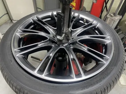 [경기도, 서울 휠 도색 및 휠 복원] bmw 740li 고스트 크롬 휠 도색 및 휠 복원 / 남양주, 구리, 의정부, 서울 노원