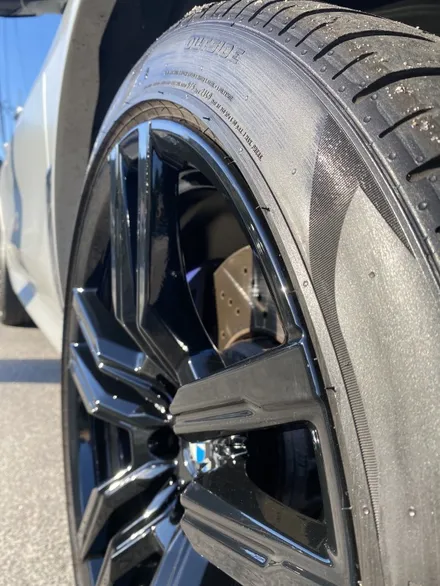 bmw x5m 블랙유광 휠도색작업 / 남양주, 구리, 의정부, 서울 노원
