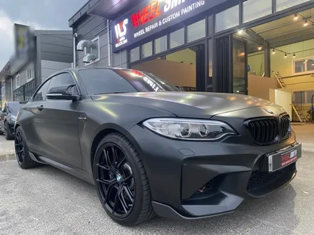 [휠 도색 및 휠 복원 전문 업체 휠스미스] bmw m2 블랙 반무광 휠 도색 작업 후기 / 남양주, 구리, 의정부, 서울 노원