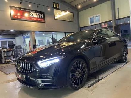 [벤츠 cls53 휠 도색 전문 업체 휠스미스] 벤츠 cls53AMG 고스트 크롬 휠 도색 작업 후기 / 남양주, 구리, 의정부, 서울 노원