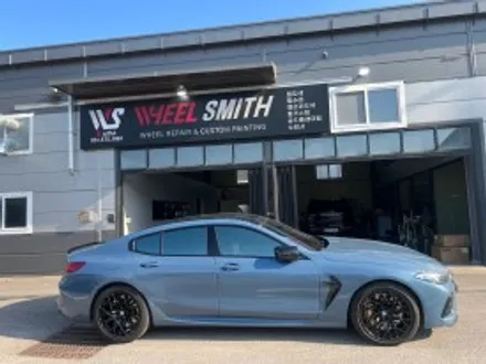 남양주 불암산로 / 블랙반무광 휠복원 및 휠도색 / BMW / m8 컴페티션