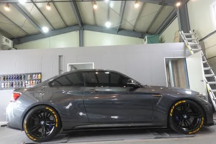 BMW휠도색 휠스미스 BMW M2 매트 블랙 휠 도색 작업후기! / 남양주, 구리, 의정부, 서울 노원