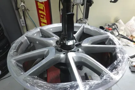 벤츠휠복원 휠스미스 벤츠 E43 AMG  다이아컷팅 휠 복원 수리 작업 후기! / 남양주, 구리, 의정부, 서울 노원