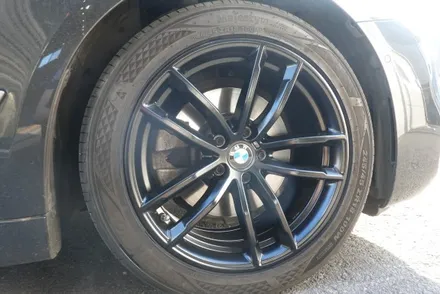 [서울 경기 강북 노원 휠복원 휠도색]bmw 520d 블랙반무광 휠도색 / 남양주, 구리, 의정부, 서울 노원