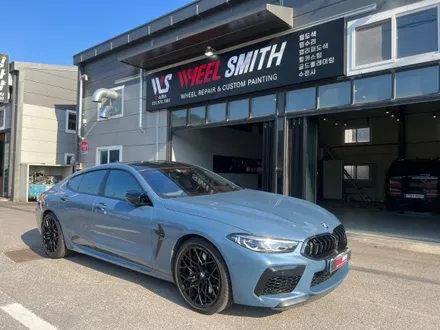 남양주 불암산로 / 블랙반무광 휠복원 및 휠도색 / BMW / m8 컴페티션