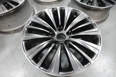 자동차휠커스텀 휠스미스 BMW GT 고스트크롬 휠 도색 작업! / 남양주, 구리, 의정부, 서울 노원