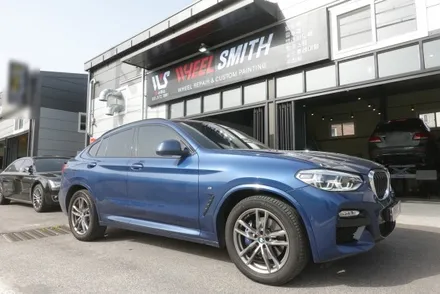 [잠실,문정,천호,성수 휠 도색 및 휠 복원] bmw x4 순정 휠 도색 / 남양주, 구리, 의정부, 서울 노원