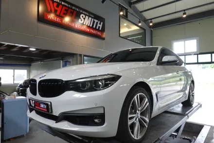 휠복원업체 휠스미스 BMW GT 고스트크롬 휠 도색 시공 후기 / 남양주, 구리, 의정부, 서울 노원