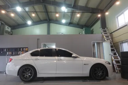 판교 휠도색 BMW 5시리즈 프라즈마 블랙 휠 도색 시공 후기! / 남양주, 구리, 의정부, 서울 노원