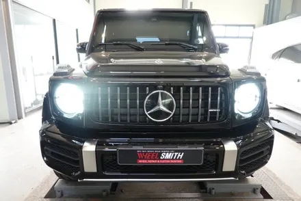 [경기도 휠도색]벤츠 G63 AMG 블랙 반무광 휠도색 / 남양주, 구리, 의정부, 서울 노원