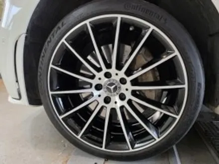 벤츠 cls450 20인치 휠 굴절 수리 후 순정 휠복원 / 남양주, 구리, 의정부, 서울 노원