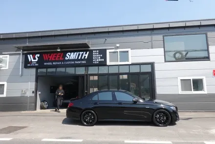 구리휠복원 휠스미스 벤츠E43 AMG 블랙무광 휠도색 작업후기! 벤츠휠도색 성지 휠스미스 / 남양주, 구리, 의정부, 서울 노원