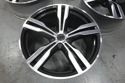 [강북,강남,강동 휠 복원 및 휠 도색] bmw760Li 다이아몬드 컷팅 휠 복원 / 남양주, 구리, 의정부, 서울 노원
