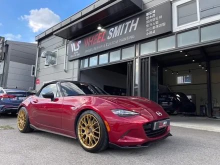 [마쯔다 MX-5 휠 복원 및 휠 도색 전문 업체 휠스미스] 마쯔다MX-5 로즈골드 휠 도색 작업 후기 / 남양주, 구리, 의정부, 서울 노원