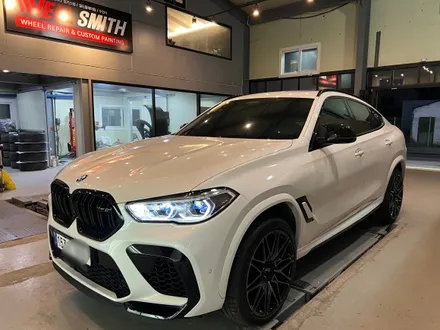 bmw x6m 컴페티션 다이아몬드 컷팅 휠복원