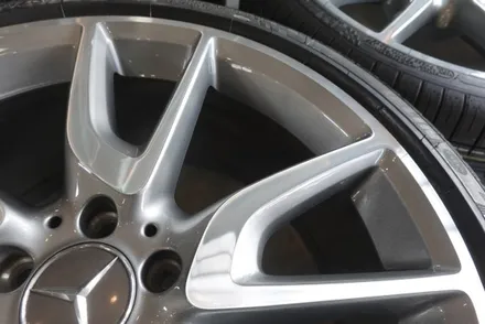 벤츠휠복원 휠스미스 벤츠 E43 AMG  다이아컷팅 휠 복원 수리 작업 후기! / 남양주, 구리, 의정부, 서울 노원