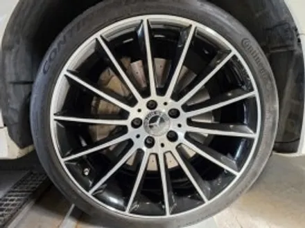 벤츠 cls450 20인치 휠 굴절 수리 후 순정 휠복원 / 남양주, 구리, 의정부, 서울 노원